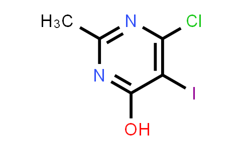 CAS No. 1194-73-6, 6-Chloro-5-iodo-2-methylpyrimidin-4-ol