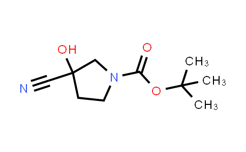CAS No. 1194376-31-2, tert-Butyl 3-cyano-3-hydroxypyrrolidine-1-carboxylate