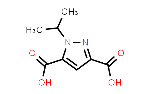 CAS No. 1194726-38-9, 1-Isopropyl-1H-pyrazole-3,5-dicarboxylic acid