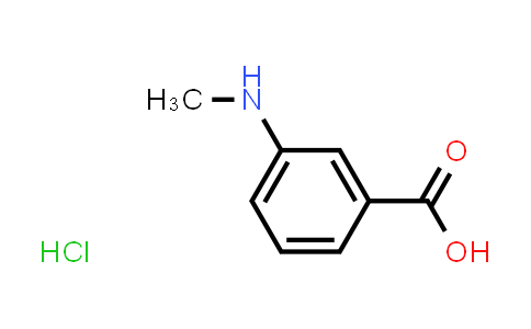 CAS No. 1194804-60-8, 3-(Methylamino)benzoic acid hydrochloride