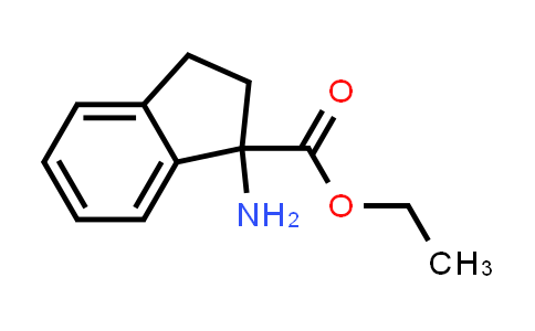 CAS No. 119511-77-2, Ethyl 1-amino-2,3-dihydro-1H-indene-1-carboxylate