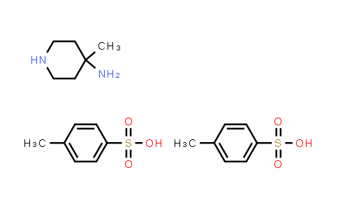 CAS No. 1195748-61-8, 4-Methylpiperidin-4-amine bis(4-methylbenzenesulfonate)