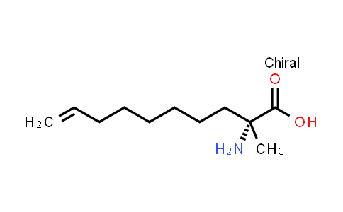 CAS No. 1195967-46-4, (R)-2-Amino-2-methyldec-9-enoic acid