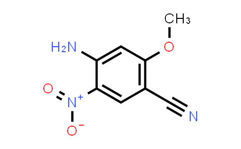 CAS No. 1196074-43-7, 4-Amino-2-methoxy-5-nitrobenzonitrile
