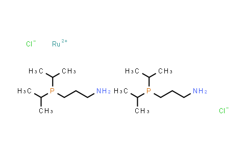CAS No. 1196147-57-5, Dichlorobis[3-(di-i-propylphosphino)propylamine]ruthenium(II)