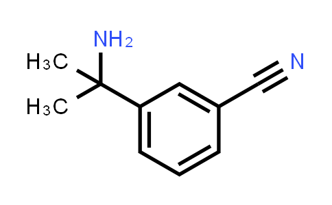 CAS No. 1196151-80-0, Benzonitrile, 3-(1-amino-1-methylethyl)-