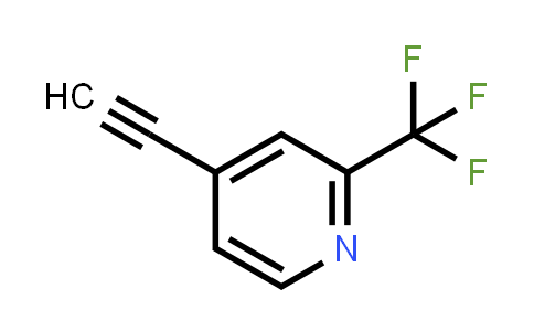 CAS No. 1196151-89-9, 4-Ethynyl-2-(trifluoromethyl)pyridine