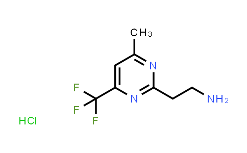 CAS No. 1196152-75-6, 2-[4-Methyl-6-(trifluoromethyl)pyrimidin-2-yl]ethan-1-amine hydrochloride