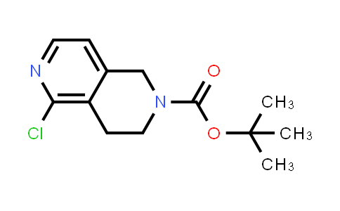 CAS No. 1196153-26-0, tert-Butyl 5-chloro-3,4-dihydro-2,6-naphthyridine-2(1H)-carboxylate