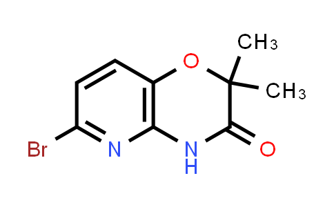 CAS No. 1196153-28-2, 6-Bromo-2,2-dimethyl-2H-pyrido[3,2-b][1,4]oxazin-3(4H)-one