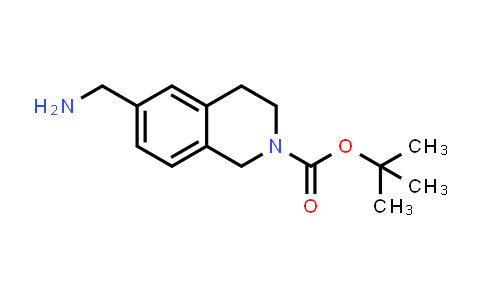 CAS No. 1196154-55-8, tert-Butyl 6-(aminomethyl)-3,4-dihydroisoquinoline-2(1H)-carboxylate