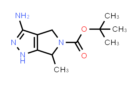 CAS No. 1196155-05-1, tert-Butyl 3-amino-6-methyl-4,6-dihydropyrrolo[3,4-c]pyrazole-5(1H)-carboxylate
