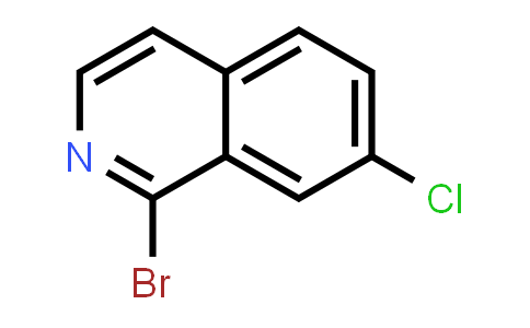 CAS No. 1196155-73-3, 1-Bromo-7-chloroisoquinoline