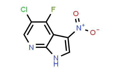 CAS No. 1196507-34-2, 1H-Pyrrolo[2,3-b]pyridine, 5-chloro-4-fluoro-3-nitro-