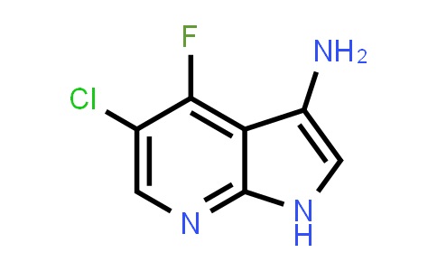 CAS No. 1196507-37-5, 1H-Pyrrolo[2,3-b]pyridin-3-amine, 5-chloro-4-fluoro-