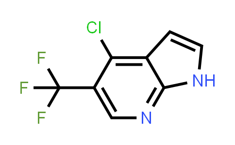 CAS No. 1196507-58-0, 4-chloro-5-(trifluoromethyl)-1H-pyrrolo[2,3-b]pyridine
