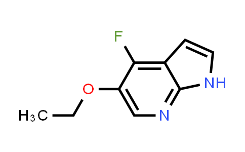 CAS No. 1196510-42-5, 1H-Pyrrolo[2,3-b]pyridine, 5-ethoxy-4-fluoro-