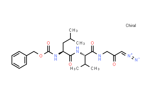 CAS No. 119670-30-3, L-Valinamide, N-[(phenylmethoxy)carbonyl]-L-leucyl-N-(3-diazo-2-oxopropyl)- (9CI)