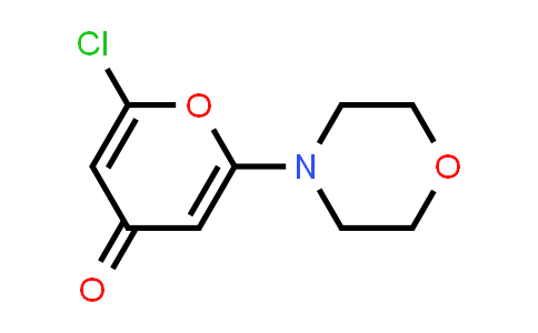 CAS No. 119671-47-5, 2-Chloro-6-morpholino-4H-pyran-4-one