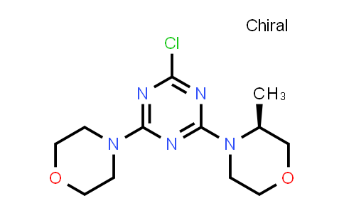 CAS No. 1197160-99-8, (S)-4-(4-Chloro-6-morpholino-1,3,5-triazin-2-yl)-3-methylmorpholine