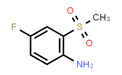 CAS No. 1197193-21-7, 4-Fluoro-2-(methylsulfonyl)aniline