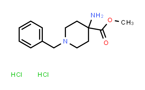 CAS No. 1197231-33-6, Methyl 4-amino-1-benzylpiperidine-4-carboxylate dihydrochloride