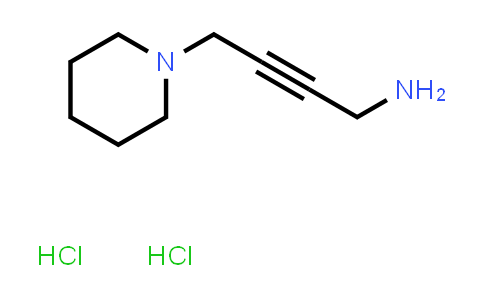 CAS No. 1197232-43-1, (4-Piperidin-1-ylbut-2-yn-1-yl)amine dihydrochloride
