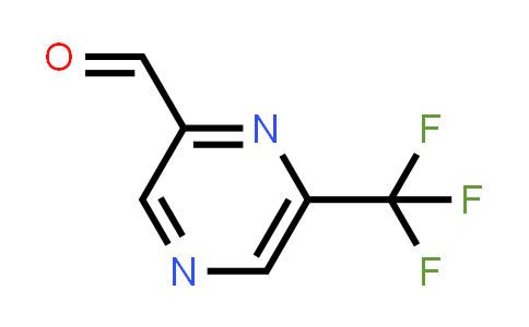 CAS No. 1197233-06-9, 6-(Trifluoromethyl)pyrazine-2-carbaldehyde