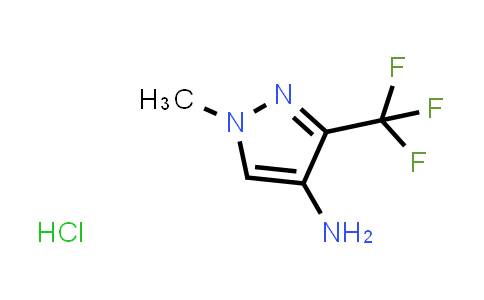 CAS No. 1197238-91-7, 1-Methyl-3-(trifluoromethyl)-1H-pyrazol-4-amine hydrochloride