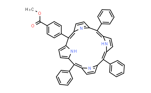 CAS No. 119730-06-2, 5-(4-Methoxycarbonylphenyl)-10,15,20-triphenylporphyrin