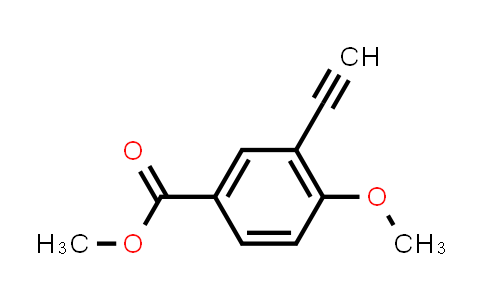 CAS No. 1197357-92-8, Benzoic acid, 3-ethynyl-4-methoxy-, methyl ester