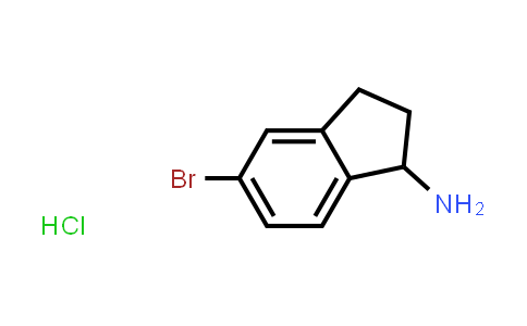 CAS No. 1197595-75-7, 5-Bromo-2,3-dihydro-1H-inden-1-amine hydrochloride