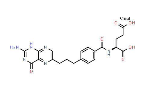 DY510659 | 119770-54-6 | L-Glutamic acid, N-[4-[3-(2-amino-1,4-dihydro-4-oxo-6-pteridinyl)propyl]benzoyl]- (9CI)
