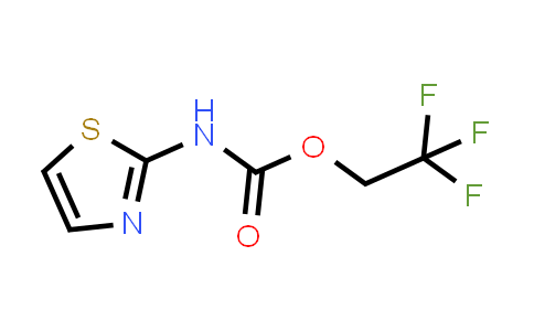 CAS No. 1197741-10-8, 2,2,2-Trifluoroethyl N-(1,3-thiazol-2-yl)carbamate