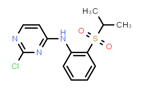 CAS No. 1197956-18-5, 2-Chloro-N-(2-(isopropylsulfonyl)phenyl)pyrimidin-4-amine