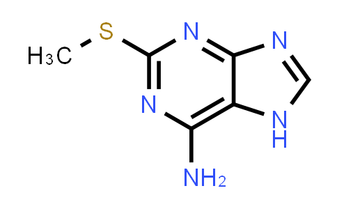 CAS No. 1198-83-0, 2-(Methylthio)-7H-purin-6-amine