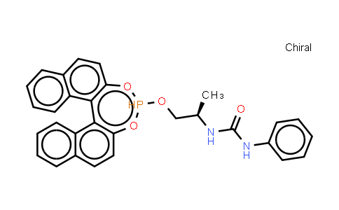 CAS No. 1198080-53-3, 1-((2R)-1-[(11bR)-Dinaphtho[2,1-d:1',2'-f][1,3,2]dioxaphosphepin-4-yloxy]propan-2-yl}-3-phenylurea