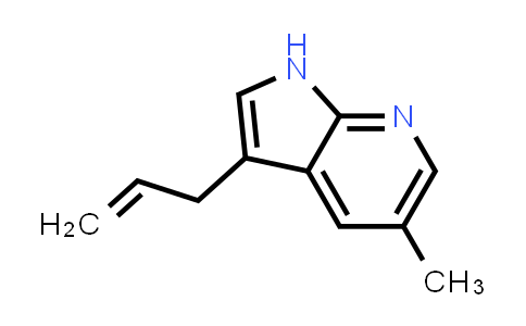 CAS No. 1198098-45-1, 3-Allyl-5-methyl-1H-pyrrolo[2,3-b]pyridine