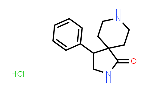 CAS No. 1198284-29-5, 4-Phenyl-2,8-diazaspiro[4.5]decan-1-one hydrochloride