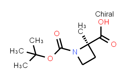 CAS No. 1198339-37-5, (2R)-1-[(tert-Butoxy)carbonyl]-2-methylazetidine-2-carboxylic acid