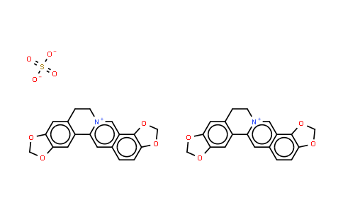 CAS No. 1198398-71-8, Coptisine (Sulfate)