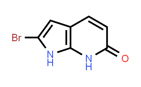 CAS No. 1198416-34-0, 6H-Pyrrolo[2,3-b]pyridin-6-one, 2-bromo-1,7-dihydro-