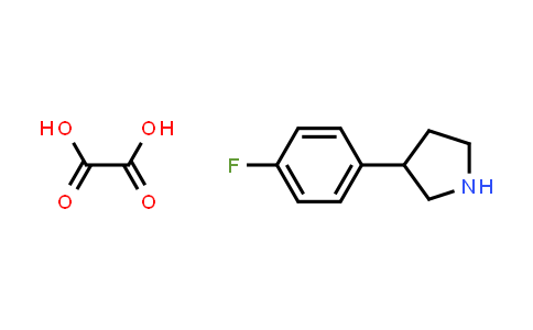 CAS No. 1198416-84-0, 3-(4-Fluorophenyl)pyrrolidine oxalate