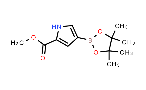 CAS No. 1198605-53-6, Methyl 4-(4,4,5,5-tetramethyl-1,3,2-dioxaborolan-2-yl)-1H-pyrrole-2-carboxylate