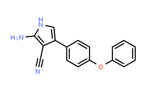 CAS No. 1199589-61-1, 2-Amino-4-(4-phenoxyphenyl)-1H-pyrrole-3-carbonitrile