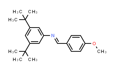 CAS No. 1199751-97-7, N-(3,5-Di-tert-butylphenyl)-1-(4-methoxyphenyl)methanimine