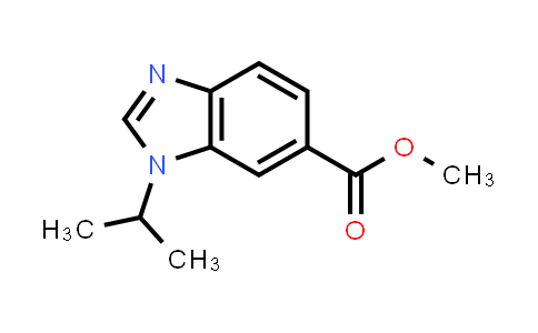 CAS No. 1199773-14-2, Methyl 1-isopropyl-1H-benzo[d]imidazole-6-carboxylate