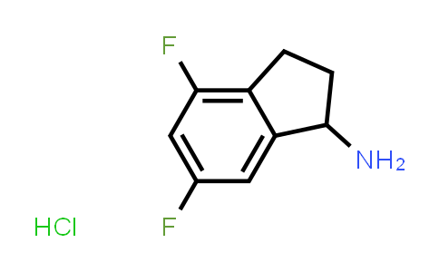 MC510797 | 1199782-88-1 | 4,6-Difluoro-2,3-dihydro-1H-inden-1-amine hydrochloride
