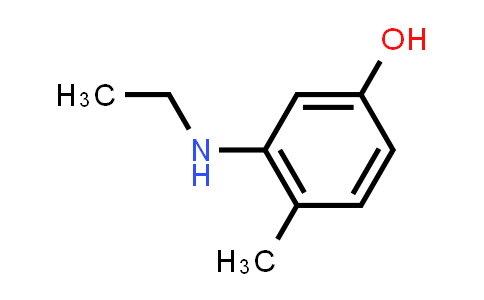 CAS No. 120-37-6, 3-(Ethylamino)-4-methylphenol
