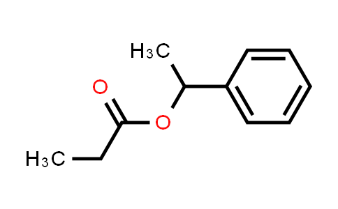 CAS No. 120-45-6, 1-Phenylethyl propionate